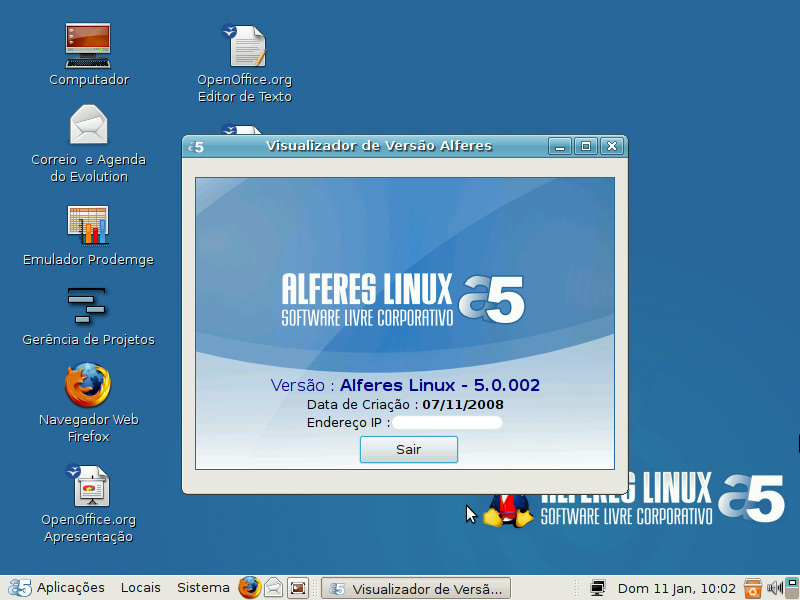 Alferes Linux chega a versão 5 – Caminho Livre